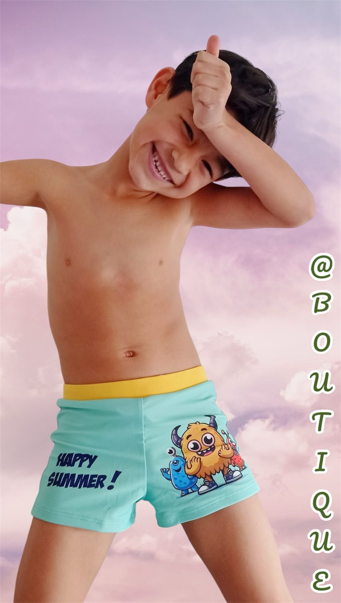 Bañador de niño Happy Summer