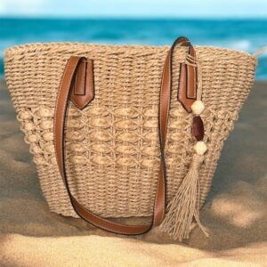 Bolso versátil en tejido Yute