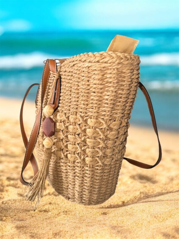 Bolso versátil en tejido Yute - Imagen 2