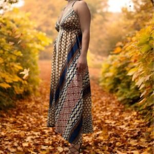 Vestido largo casual Indiana
