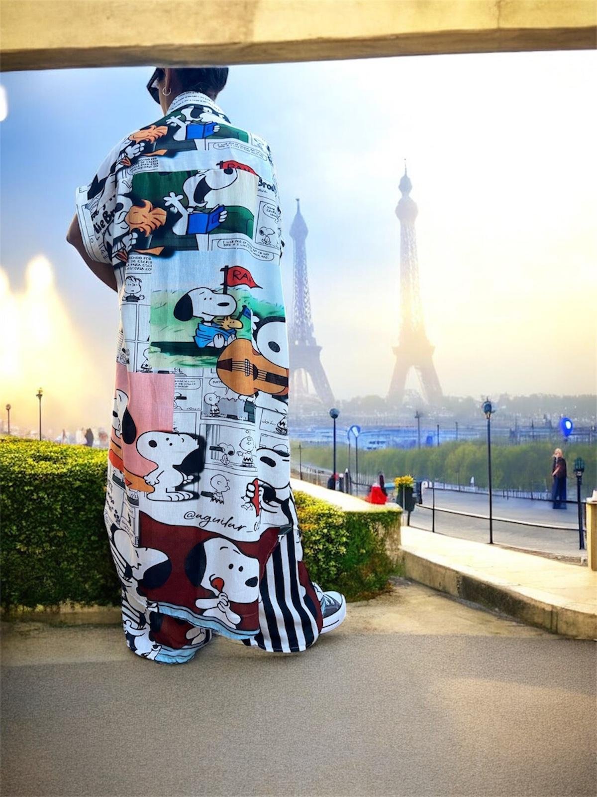 Conjunto de Bluson Kimono Snoopy - Imagen 2