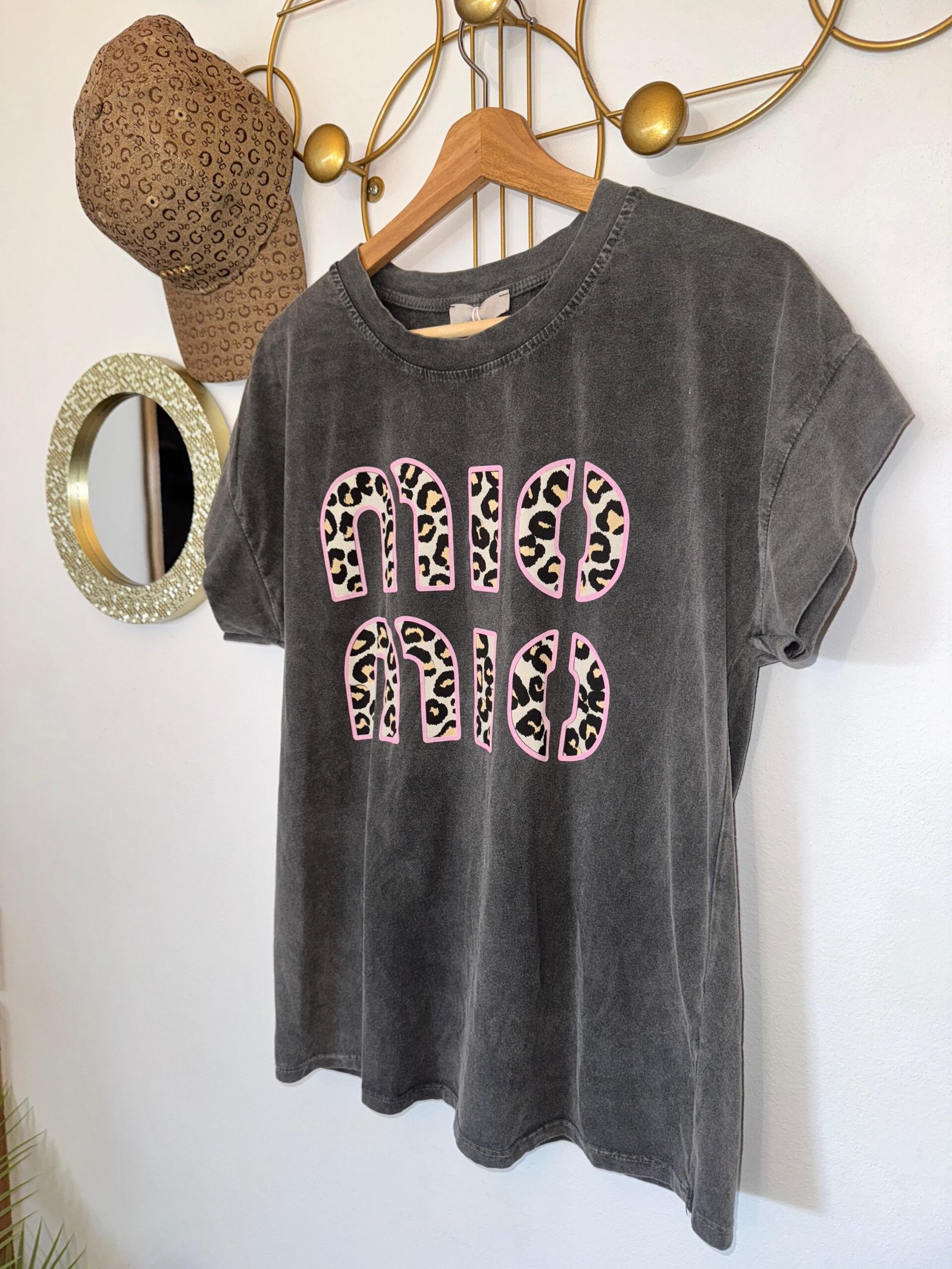 Franela Letras Animal Print - Imagen 2
