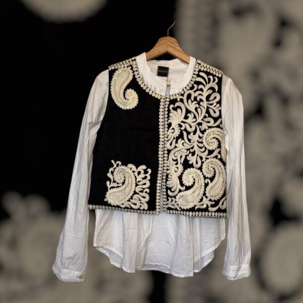 Chaleco aterciopelado Black - Imagen 4