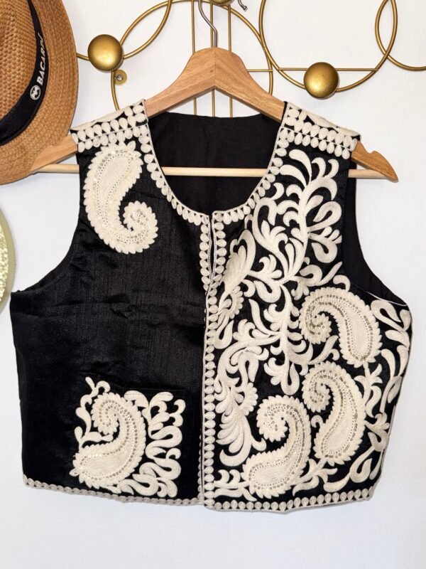 Chaleco aterciopelado Black