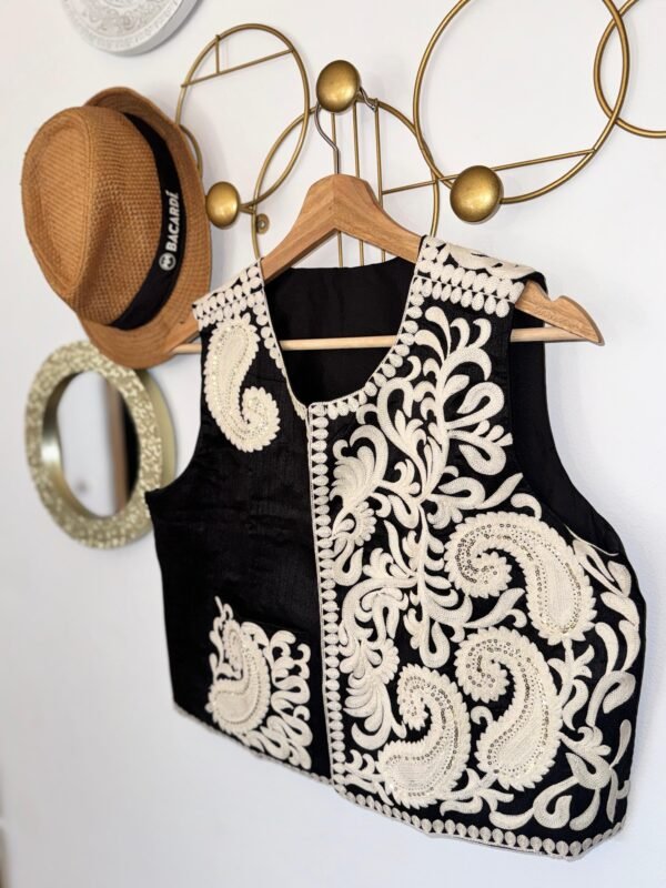 Chaleco aterciopelado Black - Imagen 3