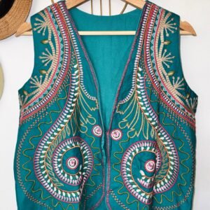 Chaleco Flower Green