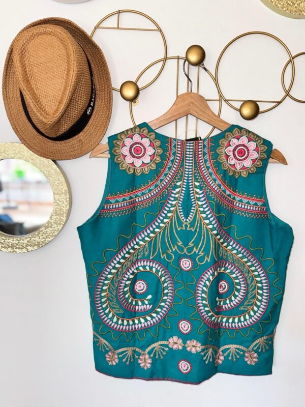 Chaleco Flower Green - Imagen 3