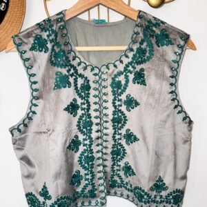 Chaleco aterciopelado Grey